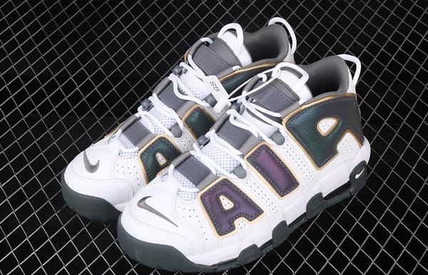 NIKE Air More Uptempo 96 QS Pippen Primary Series Classic High Street Leisure Sports Culture Basketball shoes CQ4583-100 - Image 8