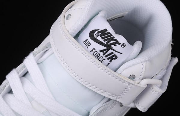 NIKE Air Force 11607 Mid medium top casual board shoes AO2424-101, - Image 5