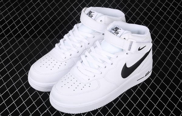 NIKE Air Force 11607 Mid medium top casual board shoes AO2424-101, - Image 7
