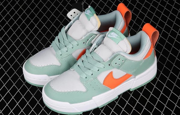 NIKE DUNK Low Disrupt White/Sand/Ghost/Sail lightweight dunk destruction series deconstructed wind low side casual skateboard shoes DJ3077-001 - Image 10
