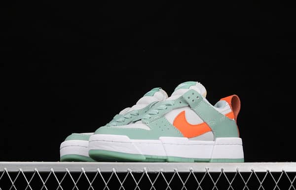 NIKE DUNK Low Disrupt White/Sand/Ghost/Sail lightweight dunk destruction series deconstructed wind low side casual skateboard shoes DJ3077-001 - Image 14