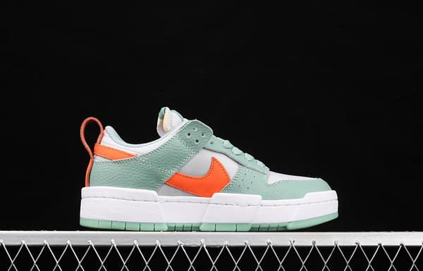NIKE DUNK Low Disrupt White/Sand/Ghost/Sail lightweight dunk destruction series deconstructed wind low side casual skateboard shoes DJ3077-001 - Image 16
