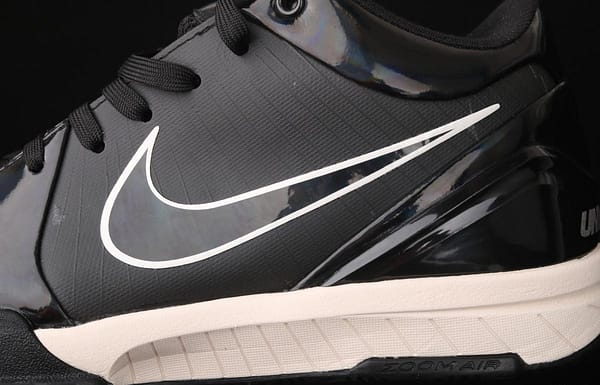 NIKE Zoom Kobe 4 Protro UNDEFEATED Kobe Bryant four generations of co-branded Black Mamba low-top men's basketball shoes CQ3869-001 - Image 5