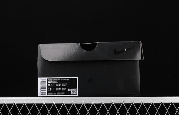 NIKE Zoom Kobe 4 Protro UNDEFEATED Kobe Bryant four generations of co-branded Black Mamba low-top men's basketball shoes CQ3869-001 - Image 8