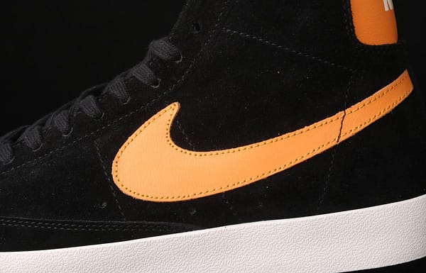 NIKE Blazer Mid '1977 Trail Blazers High-top Leisure Sports Board shoes CJ9693-001 - Image 5