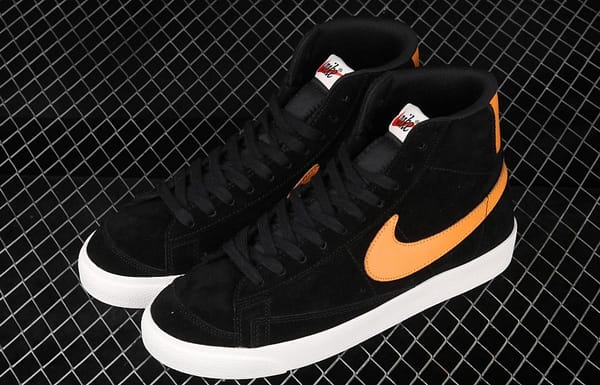 NIKE Blazer Mid '1977 Trail Blazers High-top Leisure Sports Board shoes CJ9693-001 - Image 8
