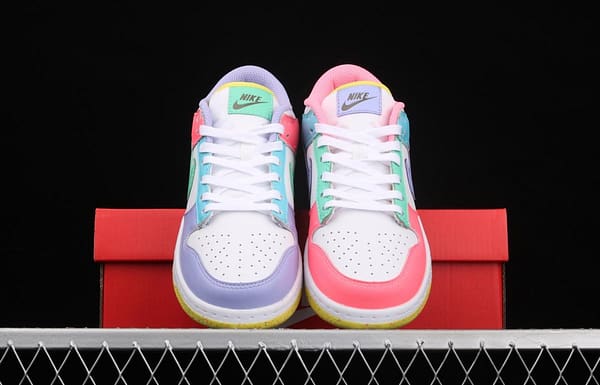 NIKE SB DUNK Low SE Candy egg / candy mandarin duck dunk series low side leisure sports skateboard shoes DD1872-100 - Image 12