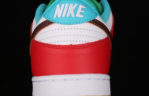NIKE DUNK Low Free 99 white colorful mandarin duck dunk series low side leisure sports skateboard shoes DH0952-100 - Image 6