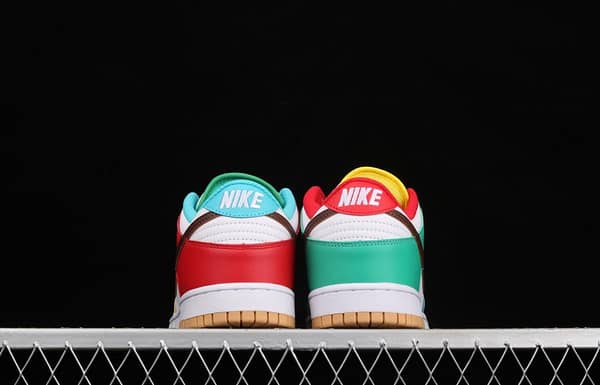 NIKE DUNK Low Free 99 white colorful mandarin duck dunk series low side leisure sports skateboard shoes DH0952-100 - Image 13