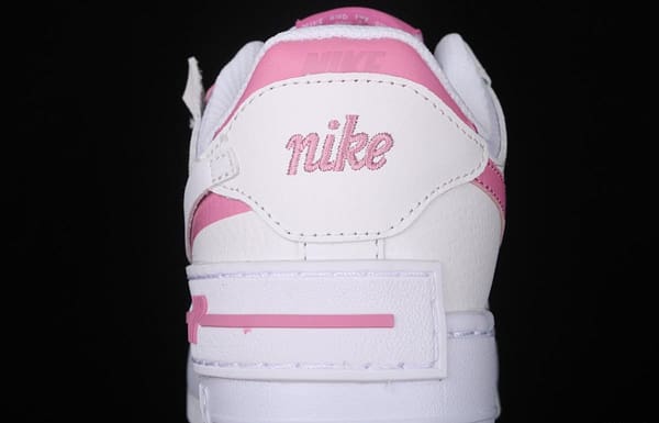 NIKE Air Force 1 ShAdidasow light weight heightened low-top 100-top board shoes CI0919-102 - Image 4