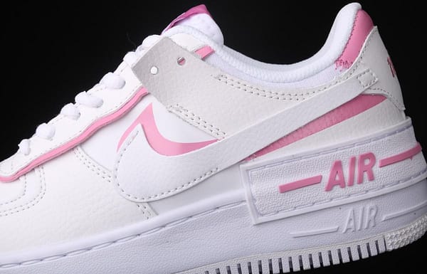 NIKE Air Force 1 ShAdidasow light weight heightened low-top 100-top board shoes CI0919-102 - Image 5