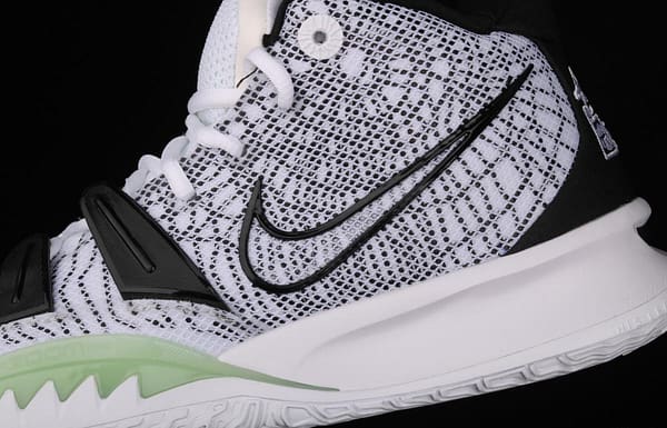 NIKE Kyrie 7 HIP-POP Owen 7th generation hip hop theme luminous white and green CQ9327-100 - Image 7