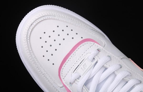 NIKE Air Force 1 ShAdidasow light weight heightened low-top 100-top board shoes CI0919-102 - Image 6