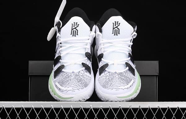 NIKE Kyrie 7 HIP-POP Owen 7th generation hip hop theme luminous white and green CQ9327-100 - Image 12