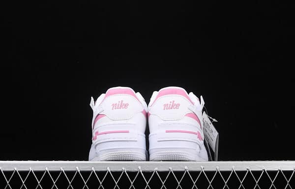 NIKE Air Force 1 ShAdidasow light weight heightened low-top 100-top board shoes CI0919-102 - Image 10