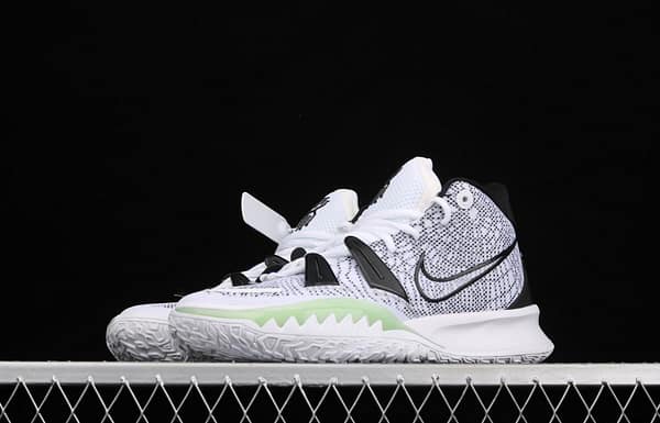 NIKE Kyrie 7 HIP-POP Owen 7th generation hip hop theme luminous white and green CQ9327-100 - Image 14