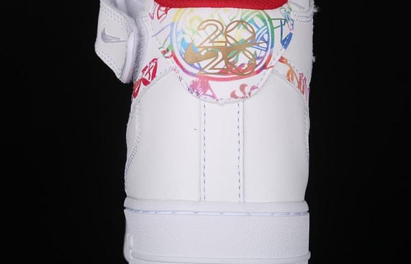 NIKEeAir Force 1 Mid Year of the Rat CNY 2020 Mid-top casual board shoes CU2980-191 - Image 4