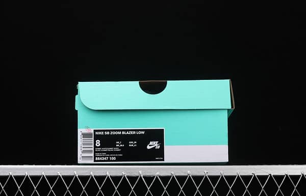 NIKE SB Zoom Blazer Low Trail Blazers low-top casual board shoes 864347-100 - Image 8