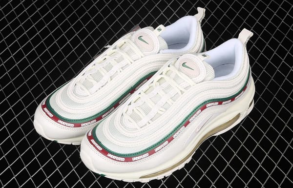 NIKE Air Max 97 Undefeated Co-signed White and Green bullet 986-100 - Image 10