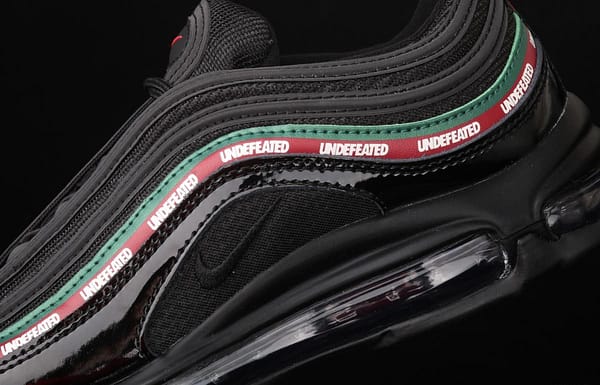 NIKE Air Max 97 Undefeated co-signed black and green bullets 986-001 - Image 6