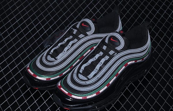 NIKE Air Max 97 Undefeated co-signed black and green bullets 986-001 - Image 9
