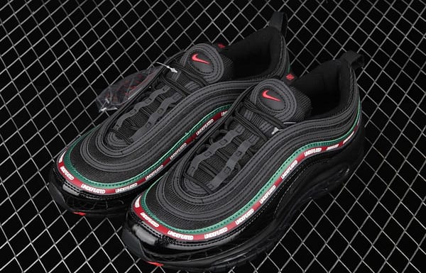 NIKE Air Max 97 Undefeated co-signed black and green bullets 986-001 - Image 10
