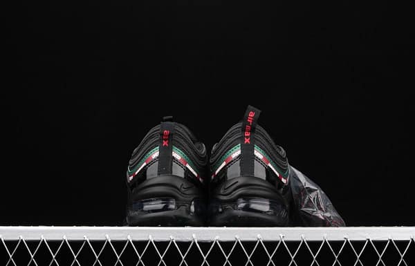 NIKE Air Max 97 Undefeated co-signed black and green bullets 986-001 - Image 11