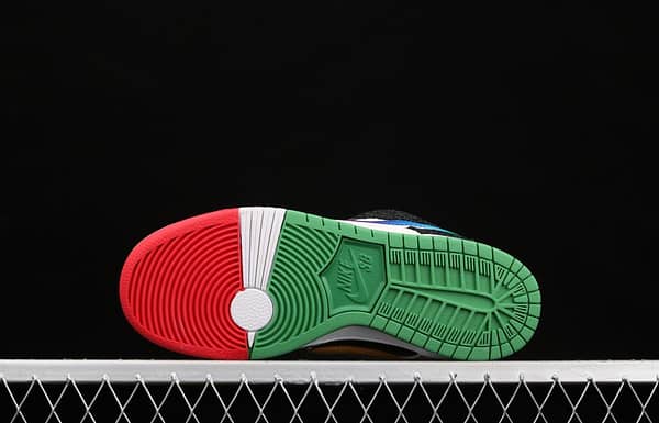 NIKE SB DUNK Low What The color stitching asymmetrical mandarin duck low-top skateboard shoes CZ2239-600 - Image 16