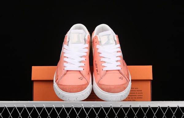 Nike Blazer Low Trail Blazers pink graffiti low-top casual board shoes DJ4281-641 - Image 12
