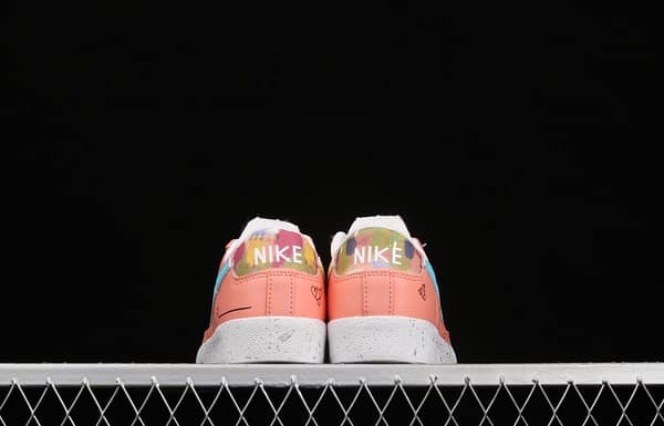 Nike Blazer Low Trail Blazers pink graffiti low-top casual board shoes DJ4281-641 - Image 13
