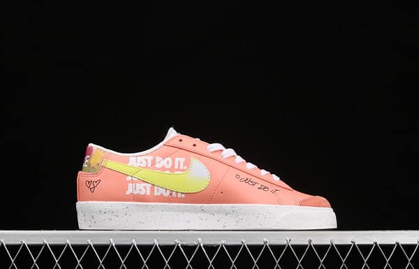 Nike Blazer Low Trail Blazers pink graffiti low-top casual board shoes DJ4281-641 - Image 16