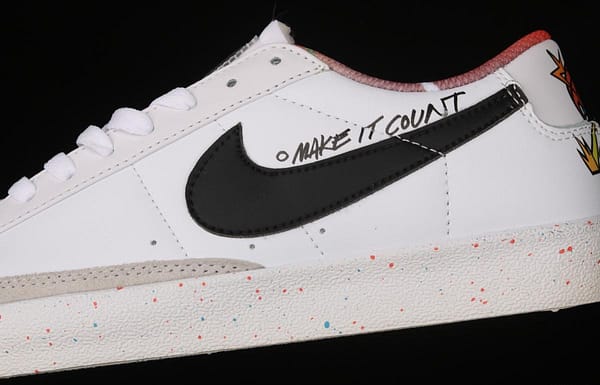 Nike Blazer Low Basketball Boy Trail Blazers low-top casual board shoes DJ4279-101, - Image 7