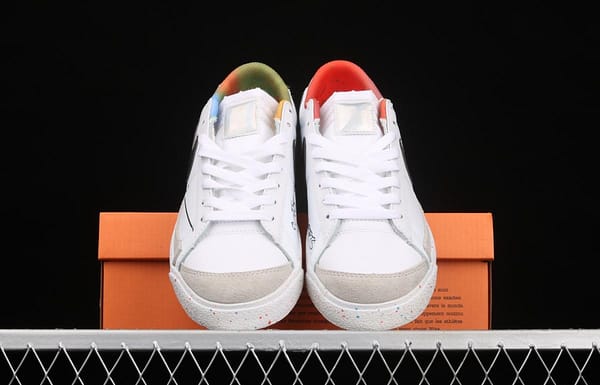 Nike Blazer Low Basketball Boy Trail Blazers low-top casual board shoes DJ4279-101, - Image 12