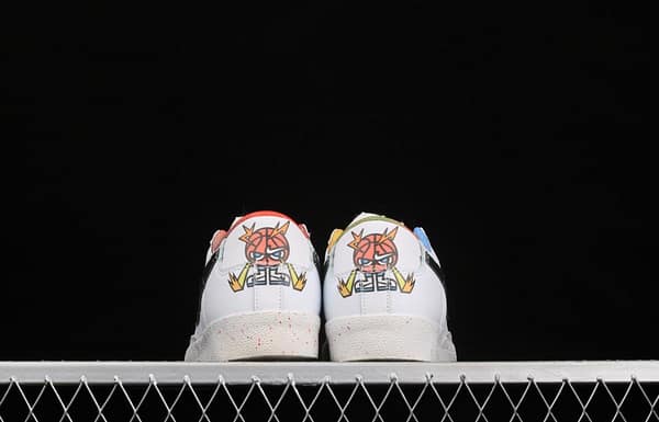 Nike Blazer Low Basketball Boy Trail Blazers low-top casual board shoes DJ4279-101, - Image 13