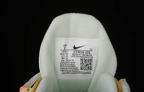 NIKE Air Max 270React new high frequency mesh hollowed-out half-palm air cushion running shoes CV8818-102 - Image 5