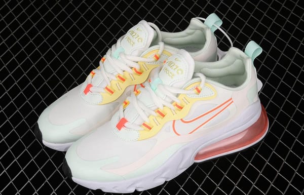 NIKE Air Max 270React new high frequency mesh hollowed-out half-palm air cushion running shoes CV8818-102 - Image 10