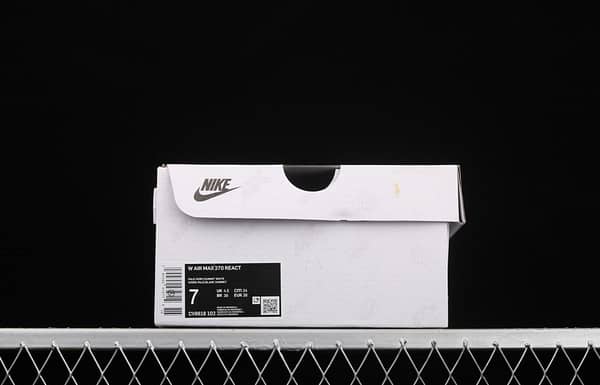 NIKE Air Max 270React new high frequency mesh hollowed-out half-palm air cushion running shoes CV8818-102 - Image 11