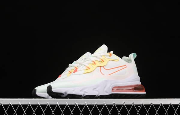 NIKE Air Max 270React new high frequency mesh hollowed-out half-palm air cushion running shoes CV8818-102 - Image 14