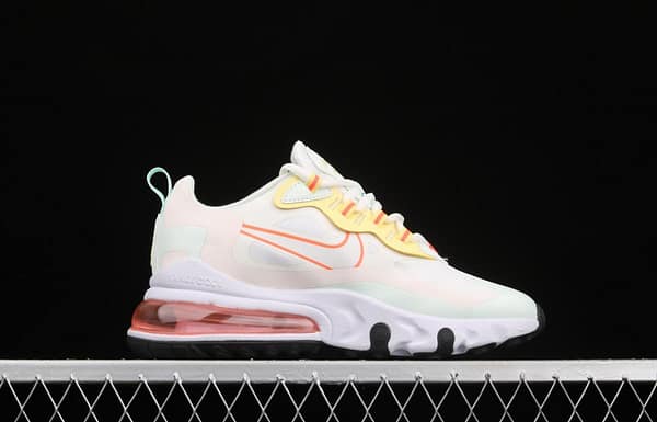 NIKE Air Max 270React new high frequency mesh hollowed-out half-palm air cushion running shoes CV8818-102 - Image 16
