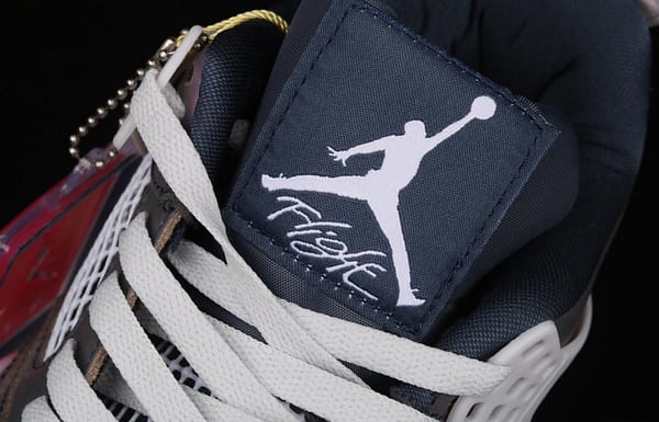 Air Jordan 4 RETRO Monsoon Blue chameleon BQ9043-400 - Image 8