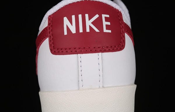 NIKE Blazer Low Leather trailblazer leather low-top skateboard shoes CI6377-102 - Image 6