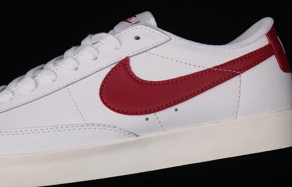 NIKE Blazer Low Leather trailblazer leather low-top skateboard shoes CI6377-102 - Image 7