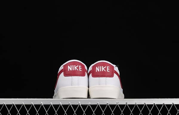 NIKE Blazer Low Leather trailblazer leather low-top skateboard shoes CI6377-102 - Image 13