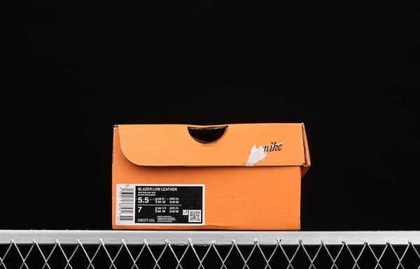 NIKE Blazer Low Leather Trail Blazers leather low-top skateboard shoes CI6377-101 - Image 11