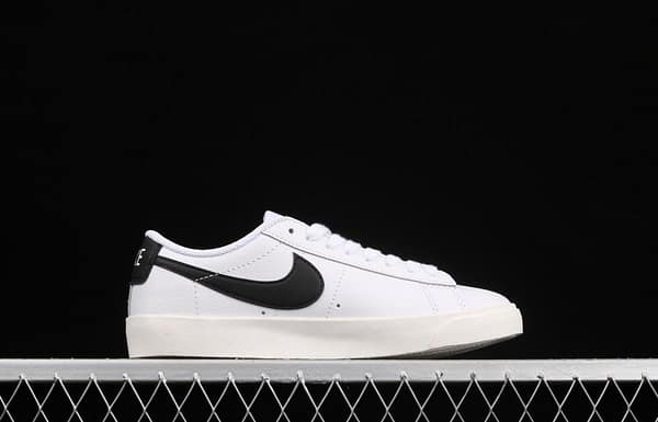 NIKE Blazer Low Leather Trail Blazers leather low-top skateboard shoes CI6377-101 - Image 16