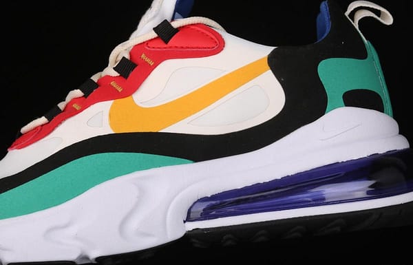 NIKE Air Max 270React new high-frequency mesh function half-palm air cushion running shoes AO4971-002 - Image 4