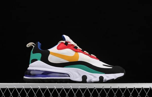 NIKE Air Max 270React new high-frequency mesh function half-palm air cushion running shoes AO4971-002 - Image 12
