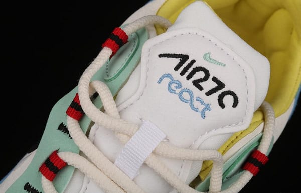 NIKE Air Max 270React new high-frequency mesh function half-palm air cushion running shoes AT6174-002 - Image 8