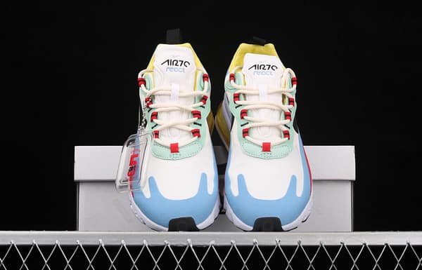 NIKE Air Max 270React new high-frequency mesh function half-palm air cushion running shoes AT6174-002 - Image 12