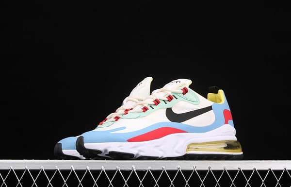 NIKE Air Max 270React new high-frequency mesh function half-palm air cushion running shoes AT6174-002 - Image 14